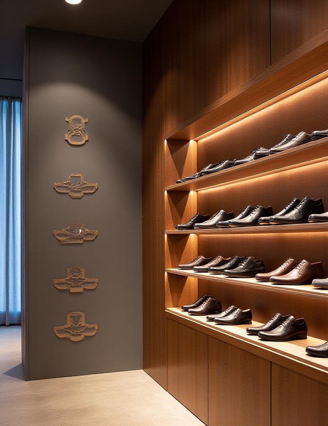 NeoVinci Footwear 쇼룸 인테리어 상세